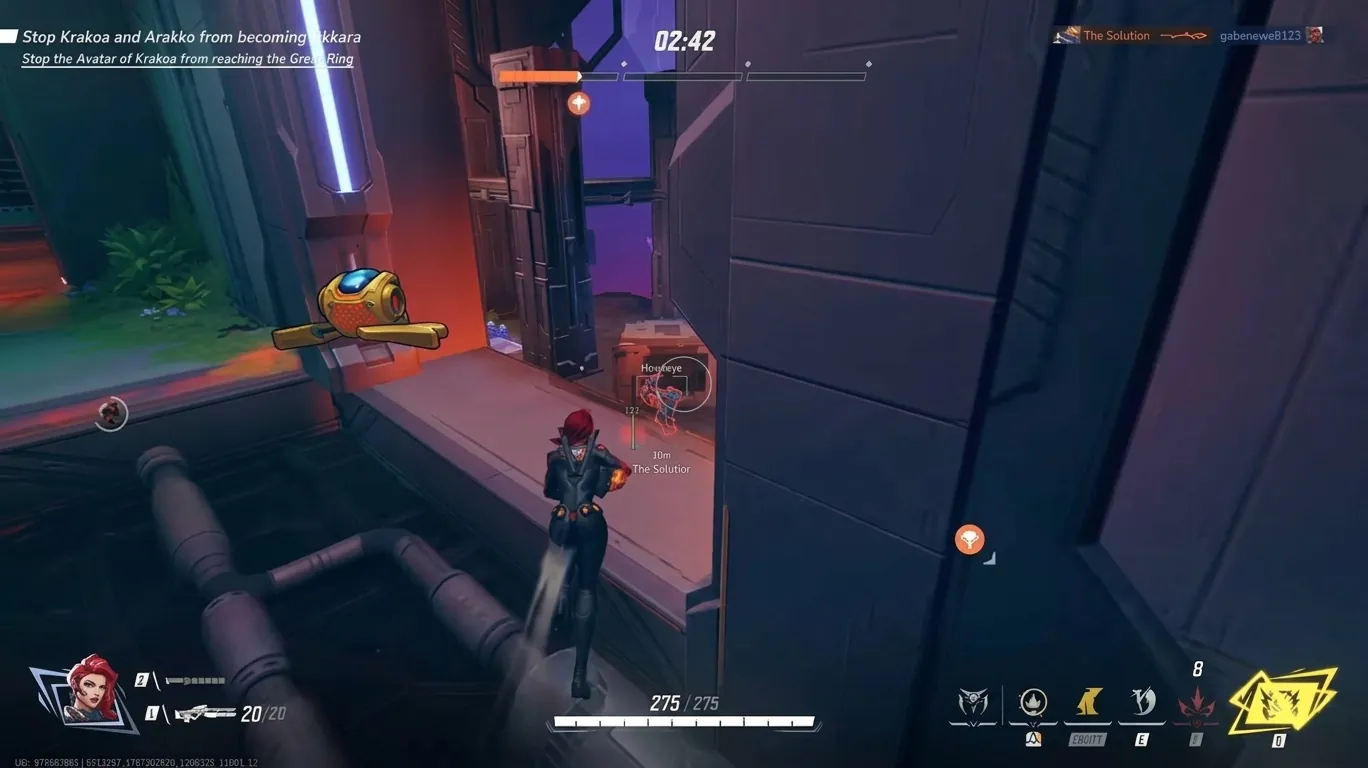 Wallhack outlines for enemy heroes
